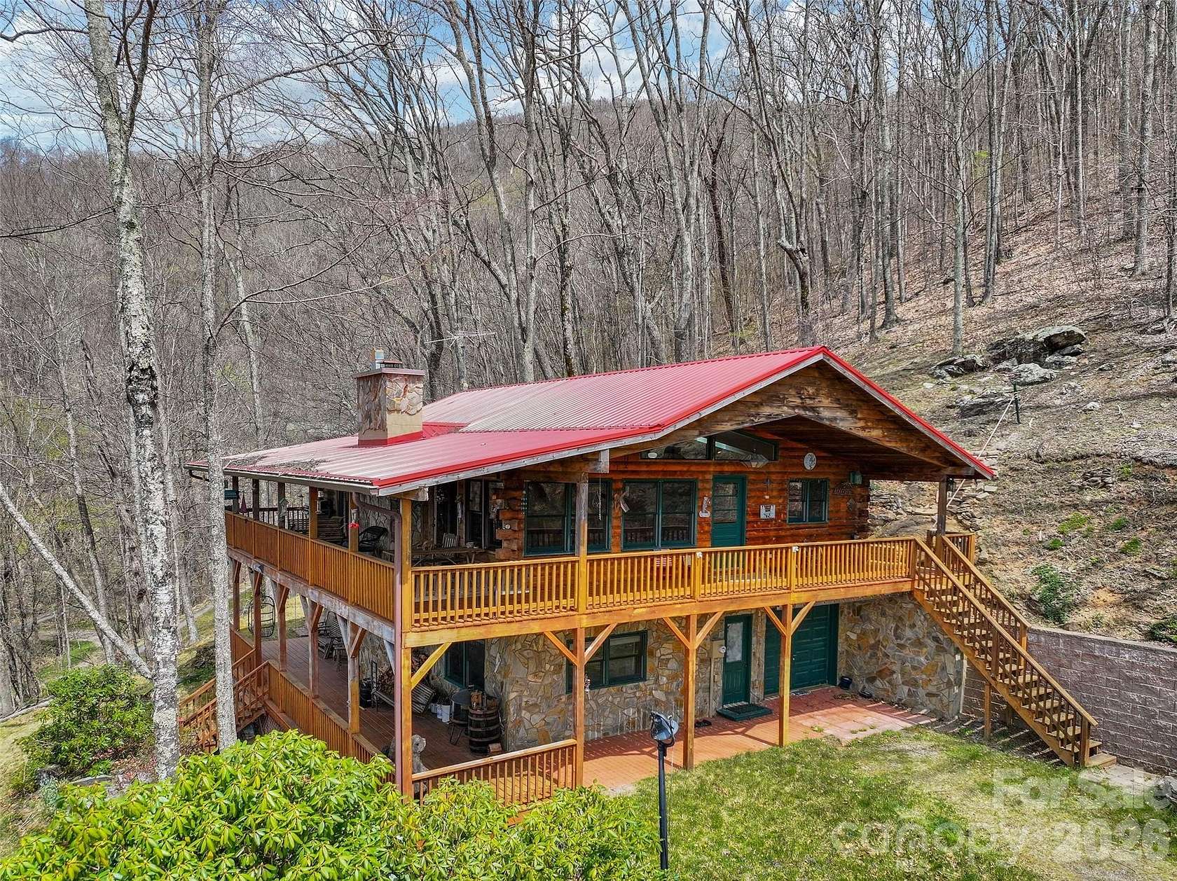 1.53 Acres of Land with Home for Sale in Canton, North Carolina