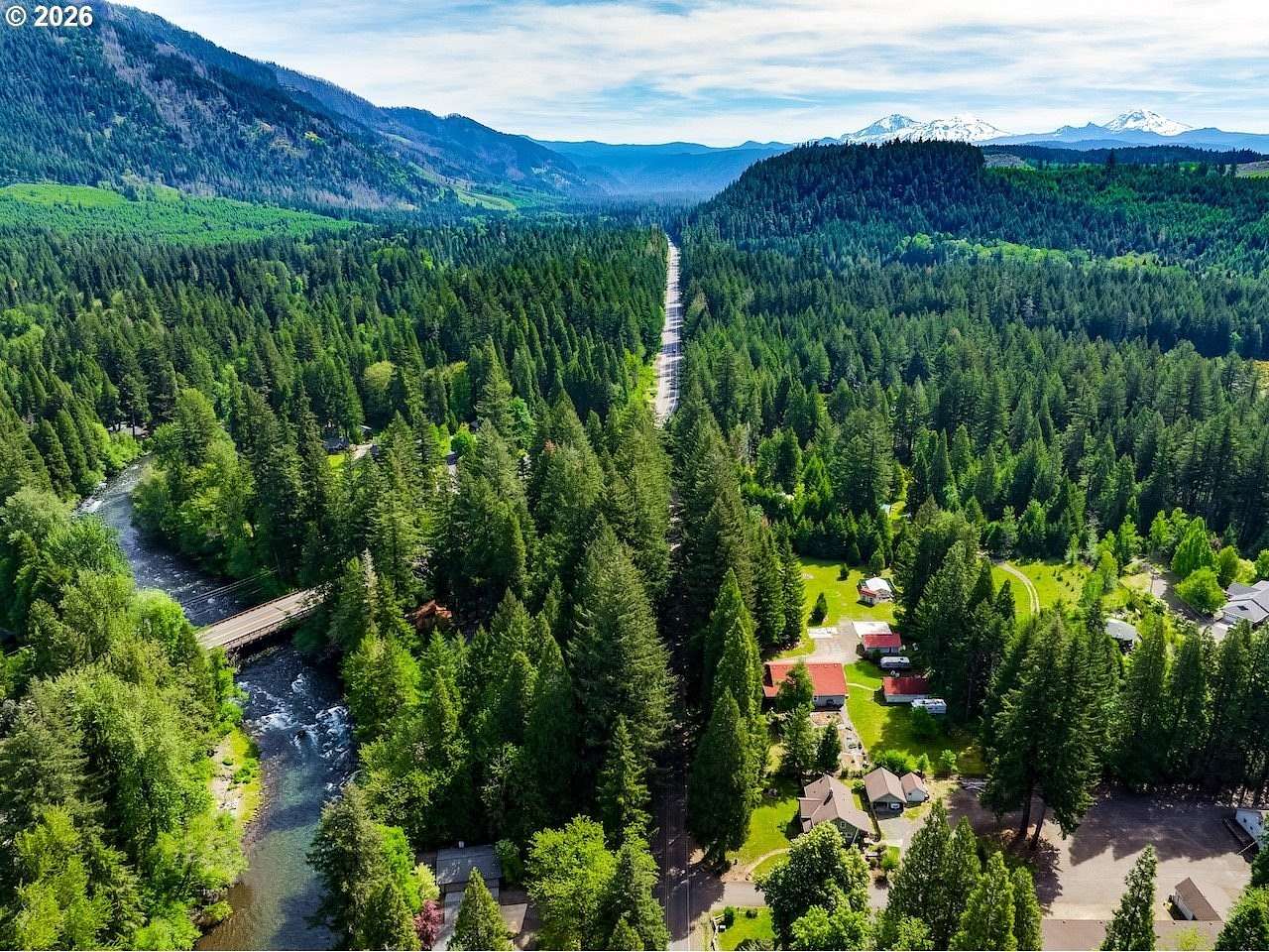 2 Acres of Land with Home for Sale in McKenzie Bridge, Oregon