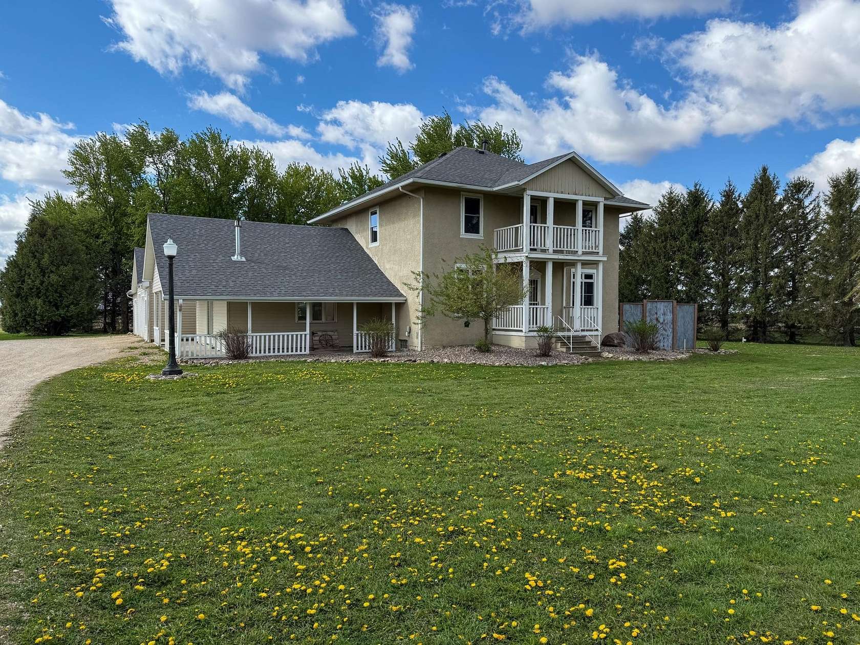 4.16 Acres of Land with Home for Sale in Rose Creek, Minnesota