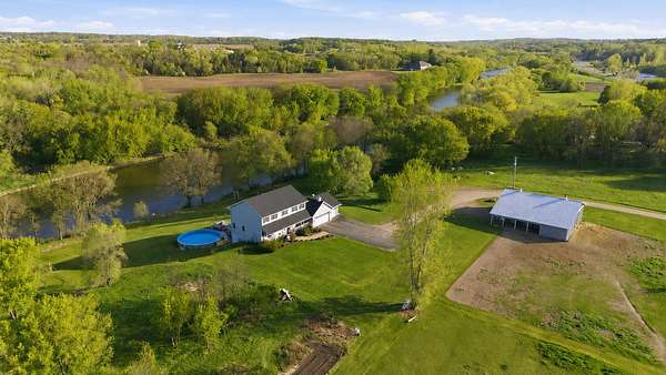 6.8 Acres of Land with Home for Sale in Buffalo, Minnesota