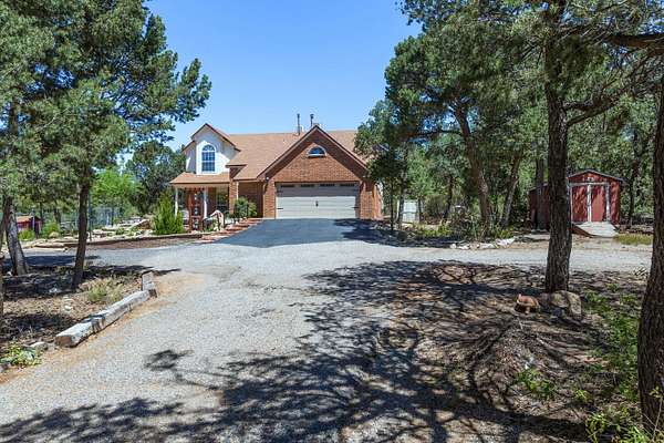 2 Acres of Land with Home for Sale in Tijeras, New Mexico