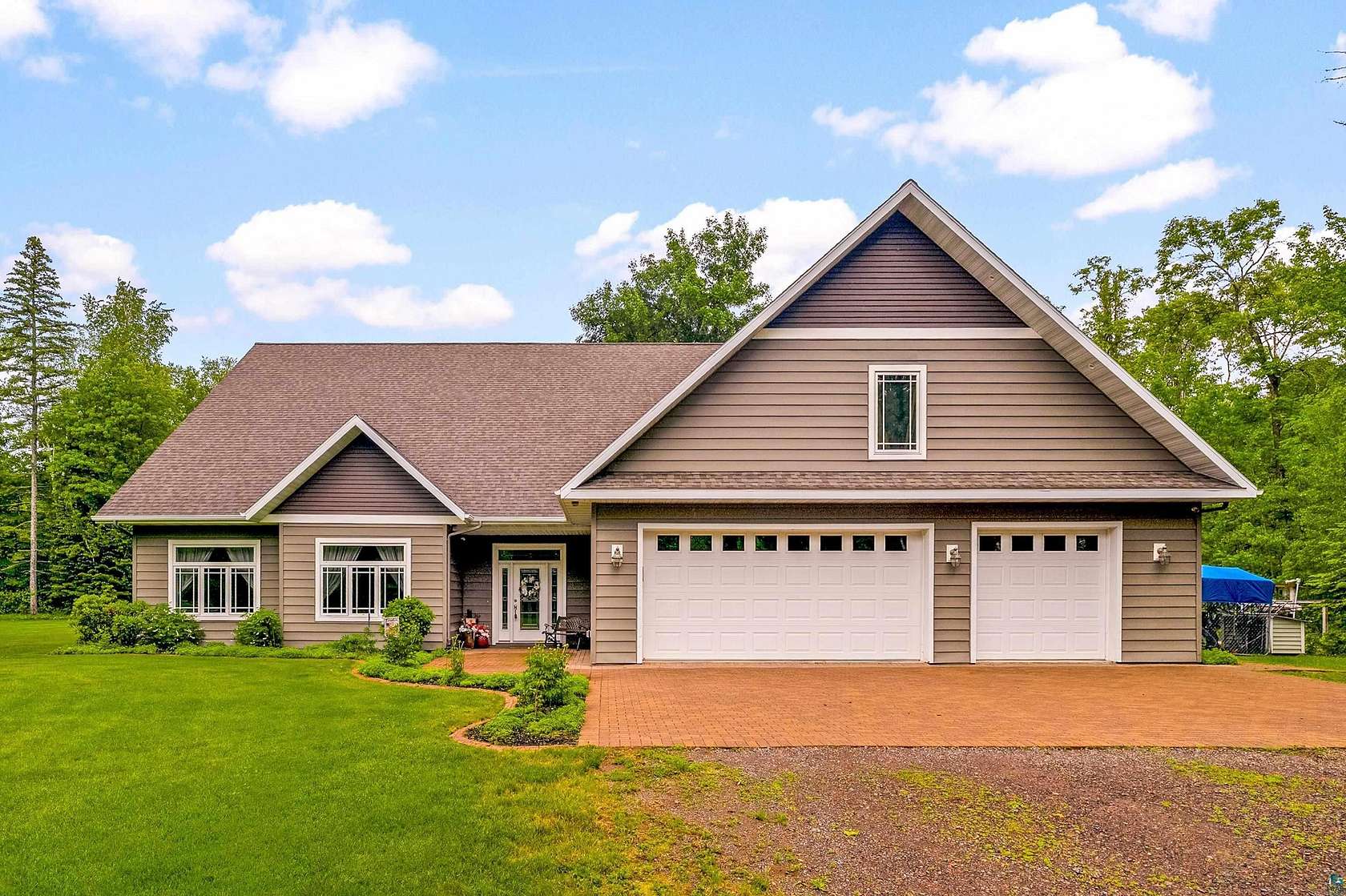 10 Acres of Land with Home for Sale in Saginaw, Minnesota
