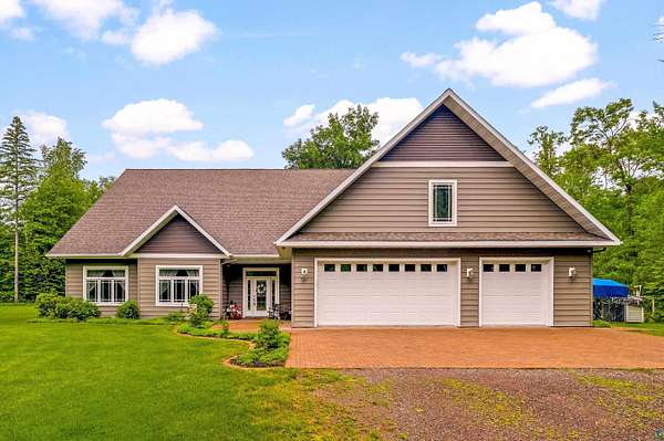10 Acres of Land with Home for Sale in Saginaw, Minnesota