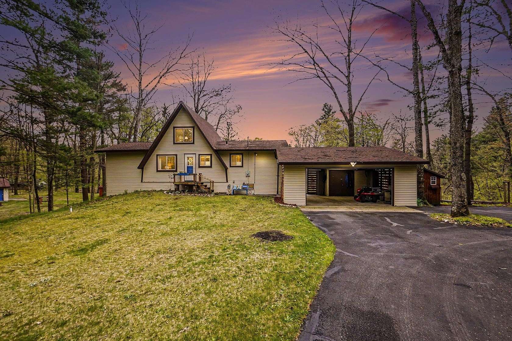 5 Acres of Land with Home for Sale in Howard City, Michigan