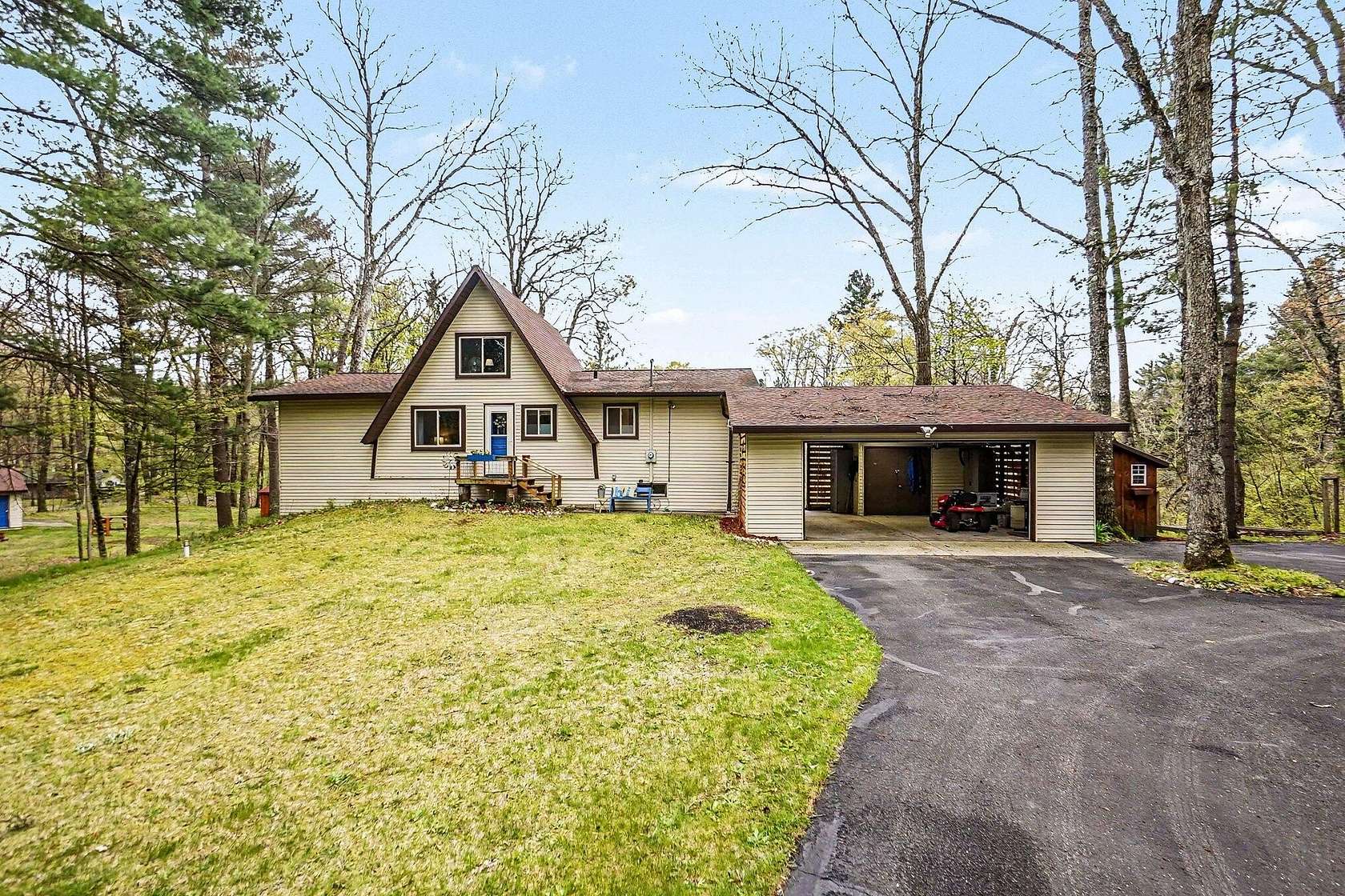 5 Acres of Land with Home for Sale in Howard City, Michigan