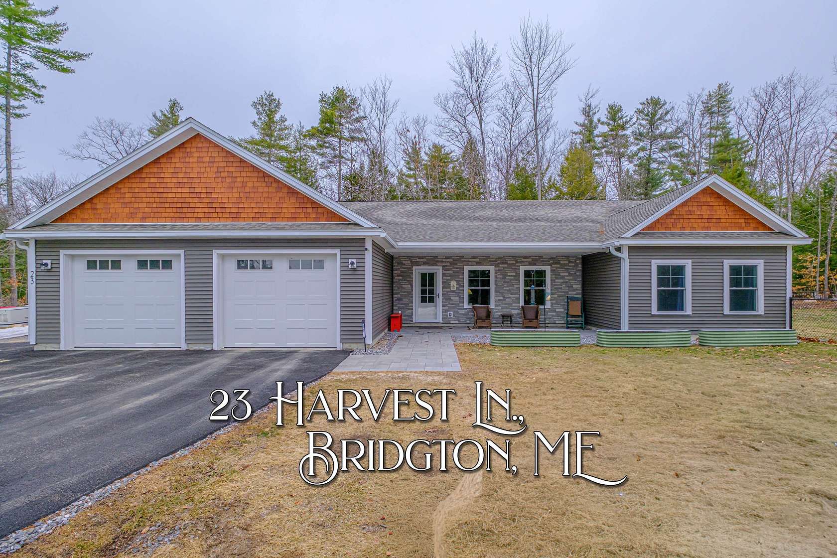 2.88 Acres of Land with Home for Sale in Bridgton, Maine