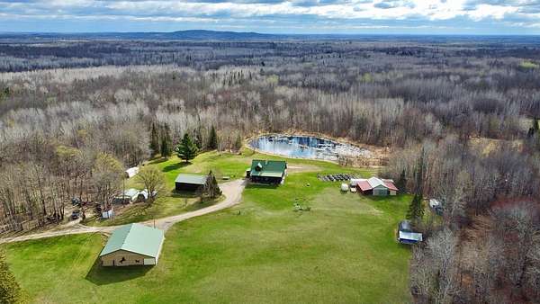 80 Acres of Land with Home for Sale in Swatara, Minnesota