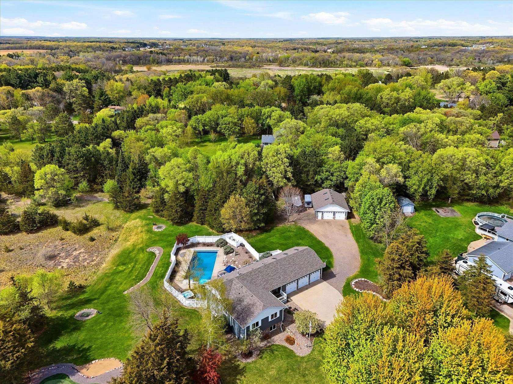2.73 Acres of Land with Home for Sale in Andover, Minnesota