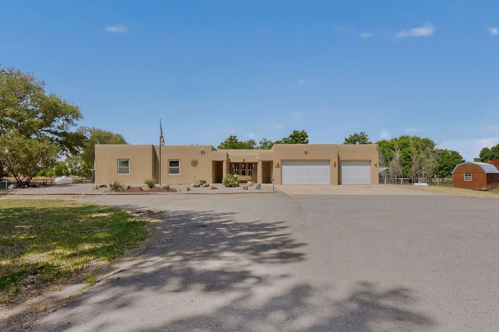 2.38 Acres of Land with Home for Sale in Los Lunas, New Mexico