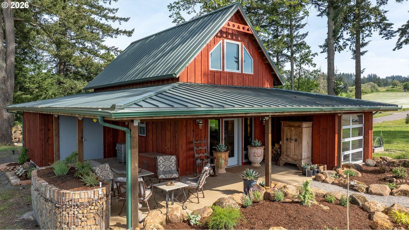 9.85 Acres of Land with Home for Sale in Amity, Oregon
