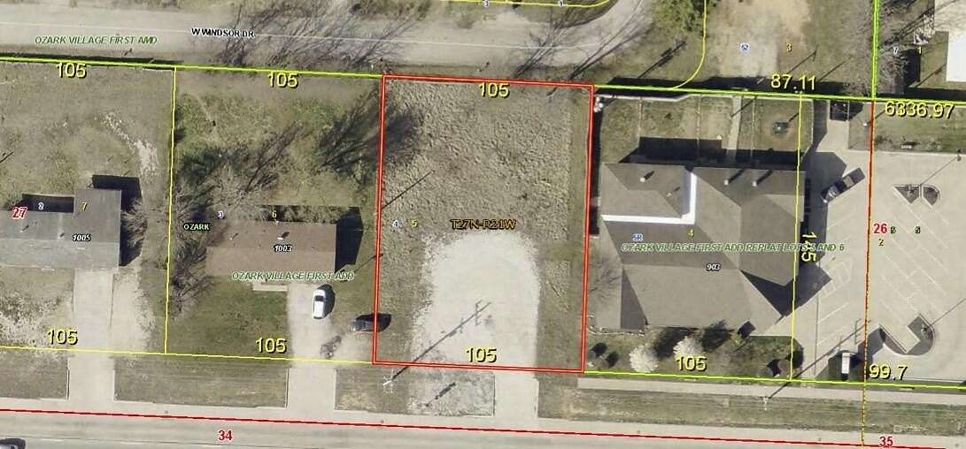 0.35 Acres of Commercial Land for Sale in Ozark, Missouri