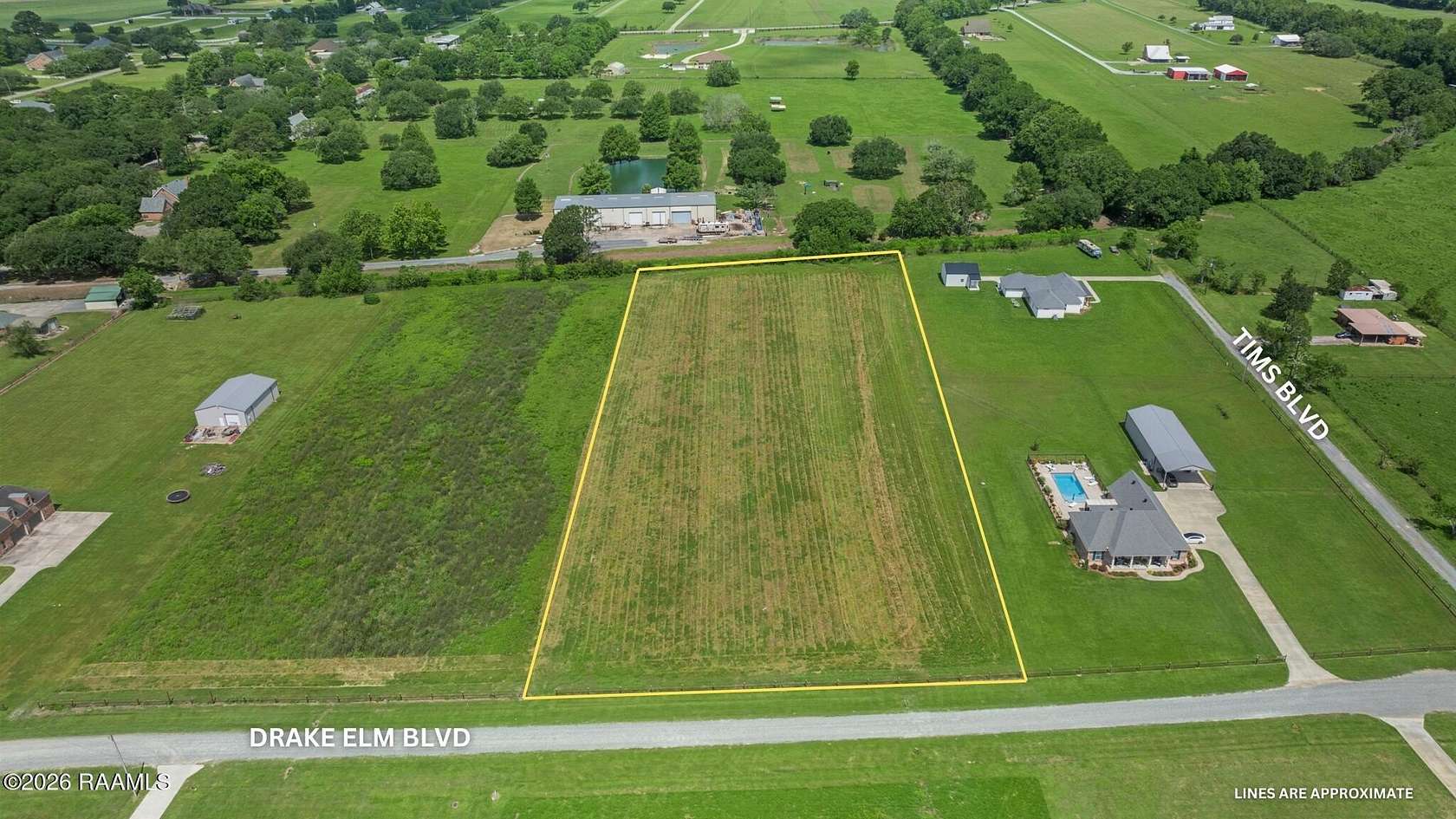 3.45 Acres of Residential Land for Sale in New Iberia, Louisiana