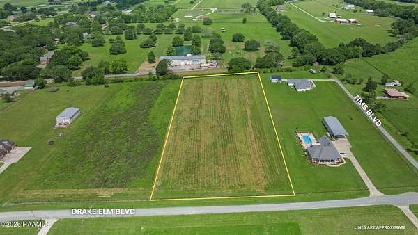 3.45 Acres of Residential Land for Sale in New Iberia, Louisiana