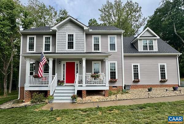 5 Acres of Land with Home for Sale in Palmyra, Virginia