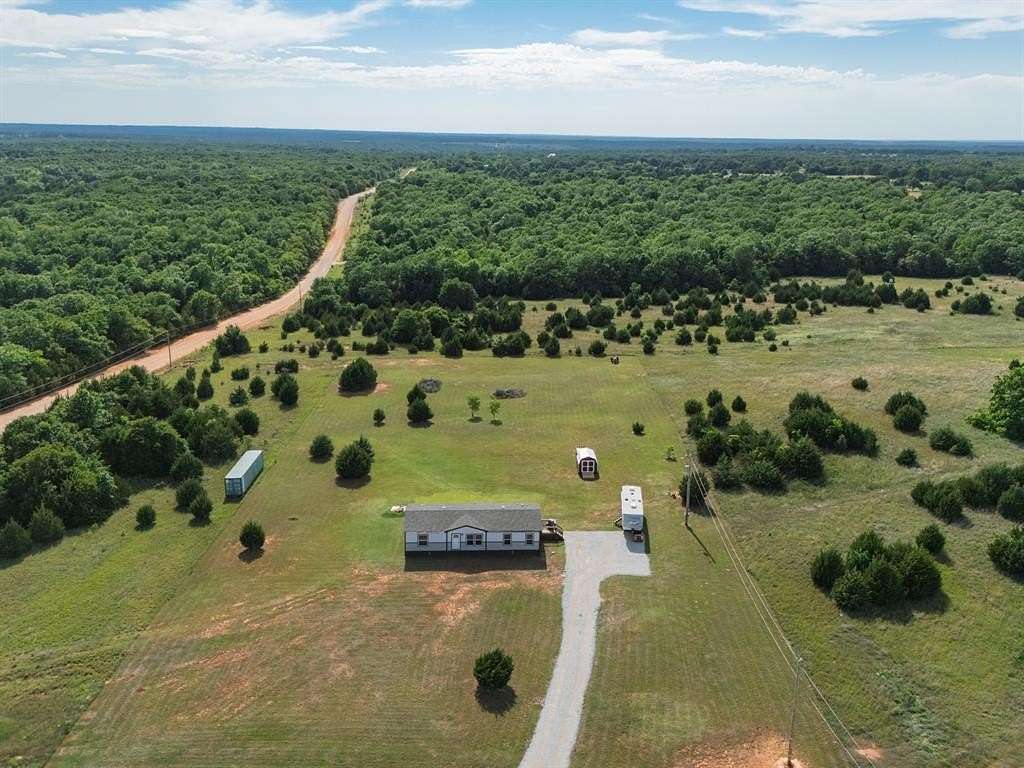 5.33 Acres of Land with Home for Sale in Meeker, Oklahoma