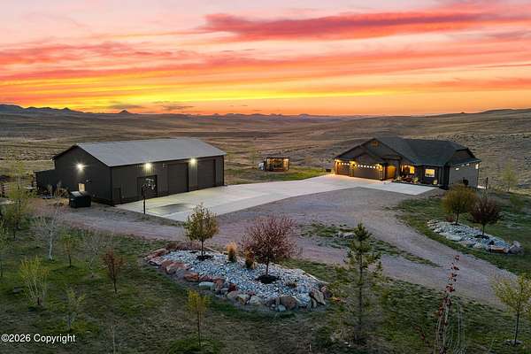 70 Acres of Recreational Land with Home for Sale in Gillette, Wyoming