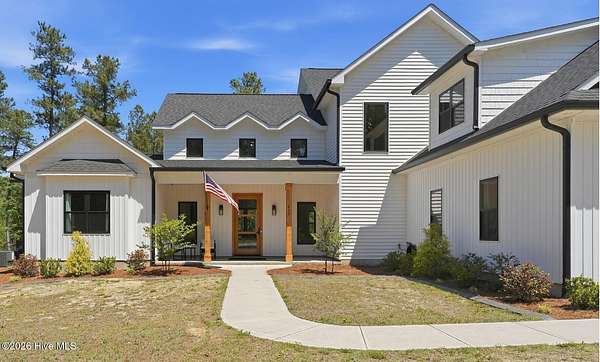 11.4 Acres of Land with Home for Sale in Jackson Springs, North Carolina
