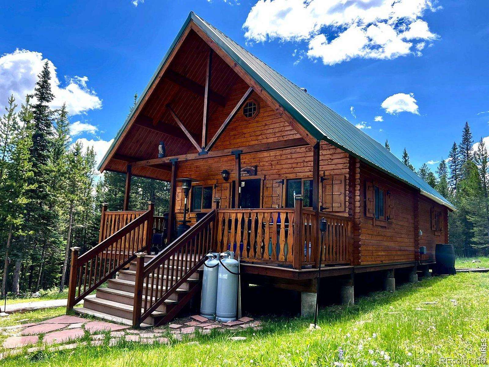 35 Acres of Recreational Land with Home for Sale in Red Feather Lakes, Colorado