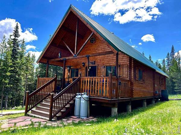 35 Acres of Recreational Land with Home for Sale in Red Feather Lakes, Colorado