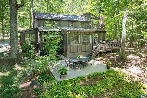 5.14 Acres of Land with Home for Sale in Charlottesville, Virginia