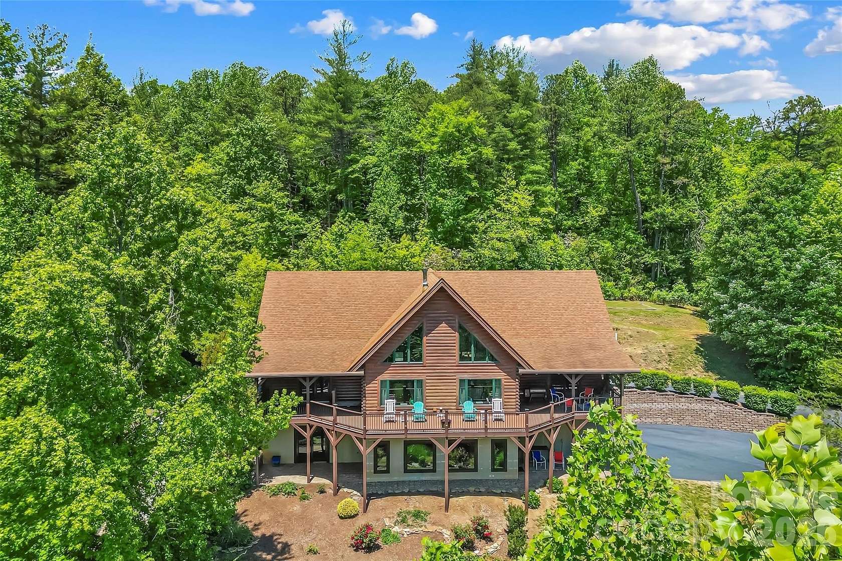 3.89 Acres of Land with Home for Sale in Zirconia, North Carolina