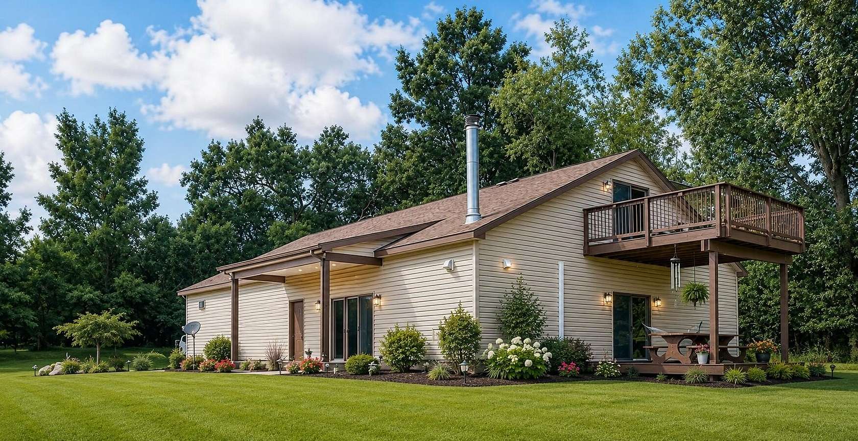 10 Acres of Land with Home for Sale in Jackson, Michigan