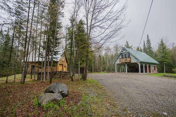 10 Acres of Recreational Land with Home for Sale in New Vineyard, Maine
