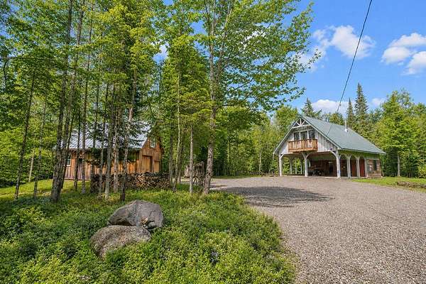 10 Acres of Recreational Land with Home for Sale in New Vineyard, Maine
