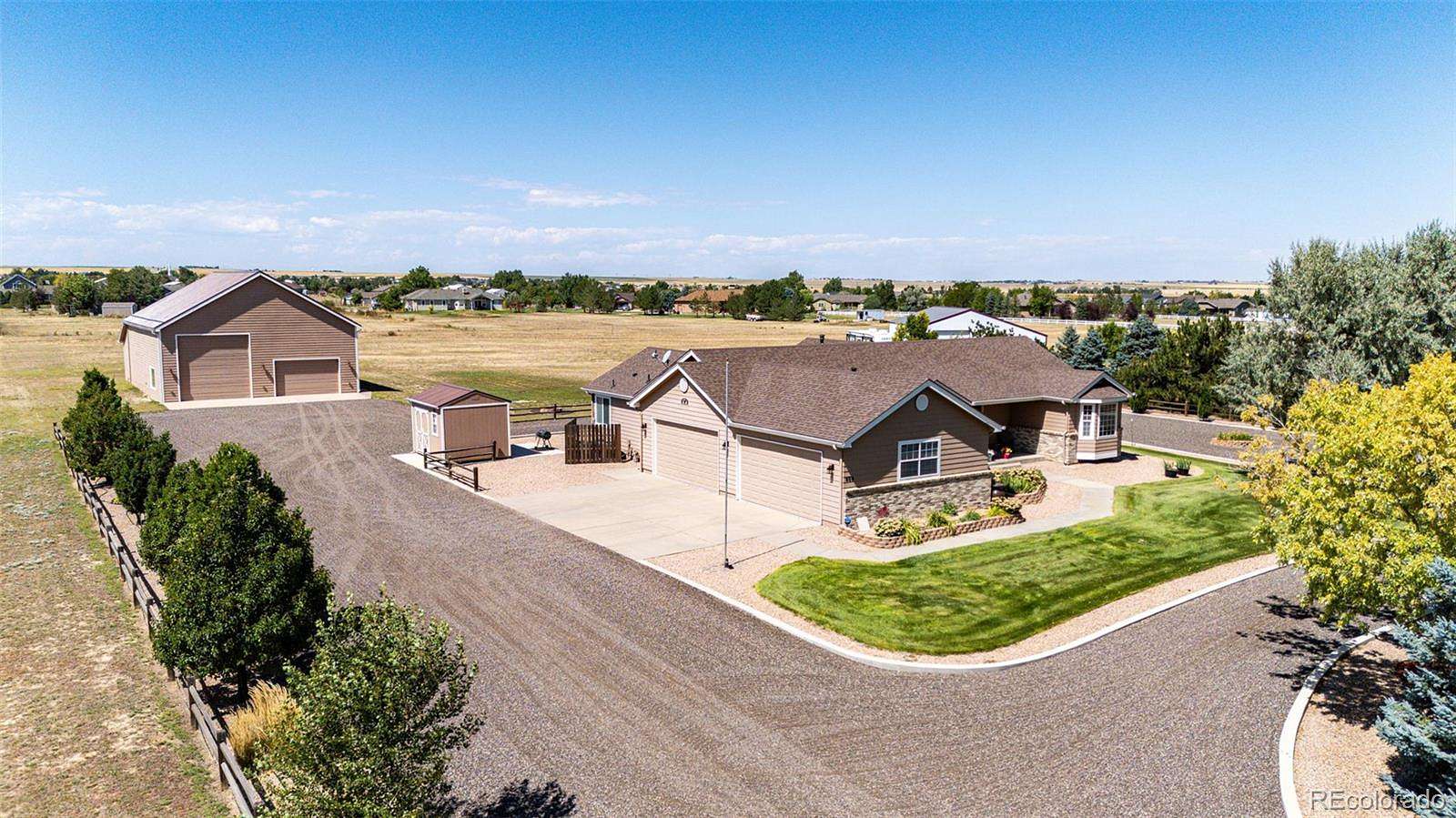 2.43 Acres of Land with Home for Sale in Strasburg, Colorado