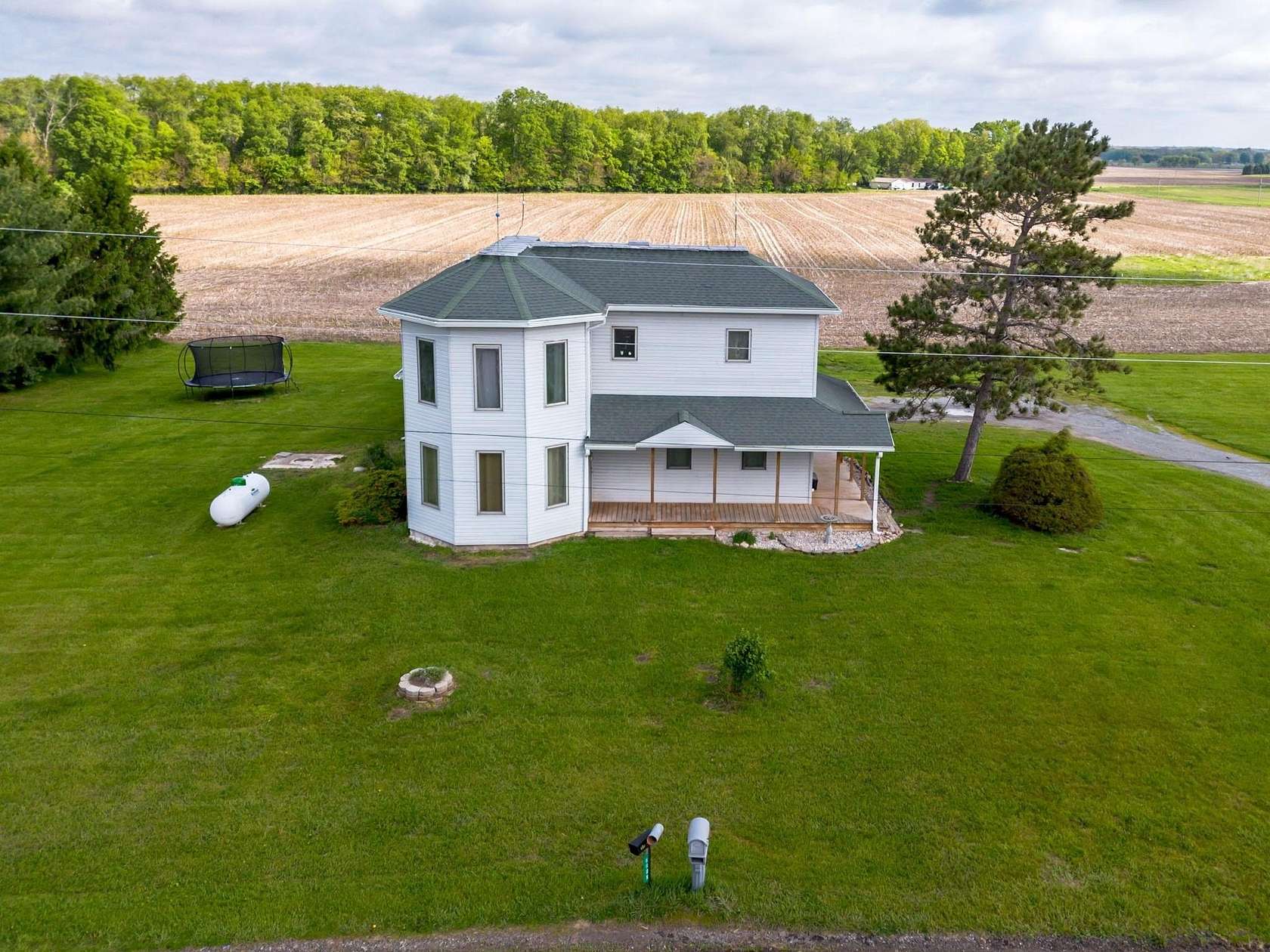 2 Acres of Land with Home for Sale in Denver, Indiana