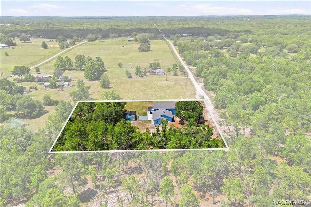 1.9 Acres of Land with Home for Sale in Lecanto, Florida