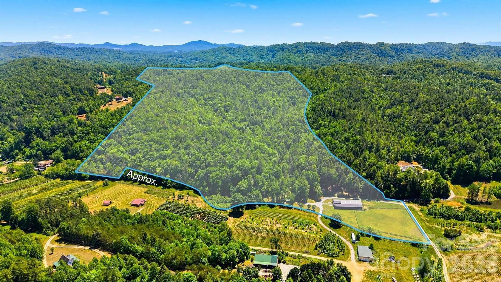 80.7 Acres of Land with Home for Sale in Lenoir, North Carolina