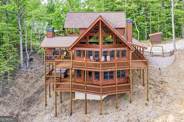 3 Acres of Land with Home for Sale in Morganton, Georgia