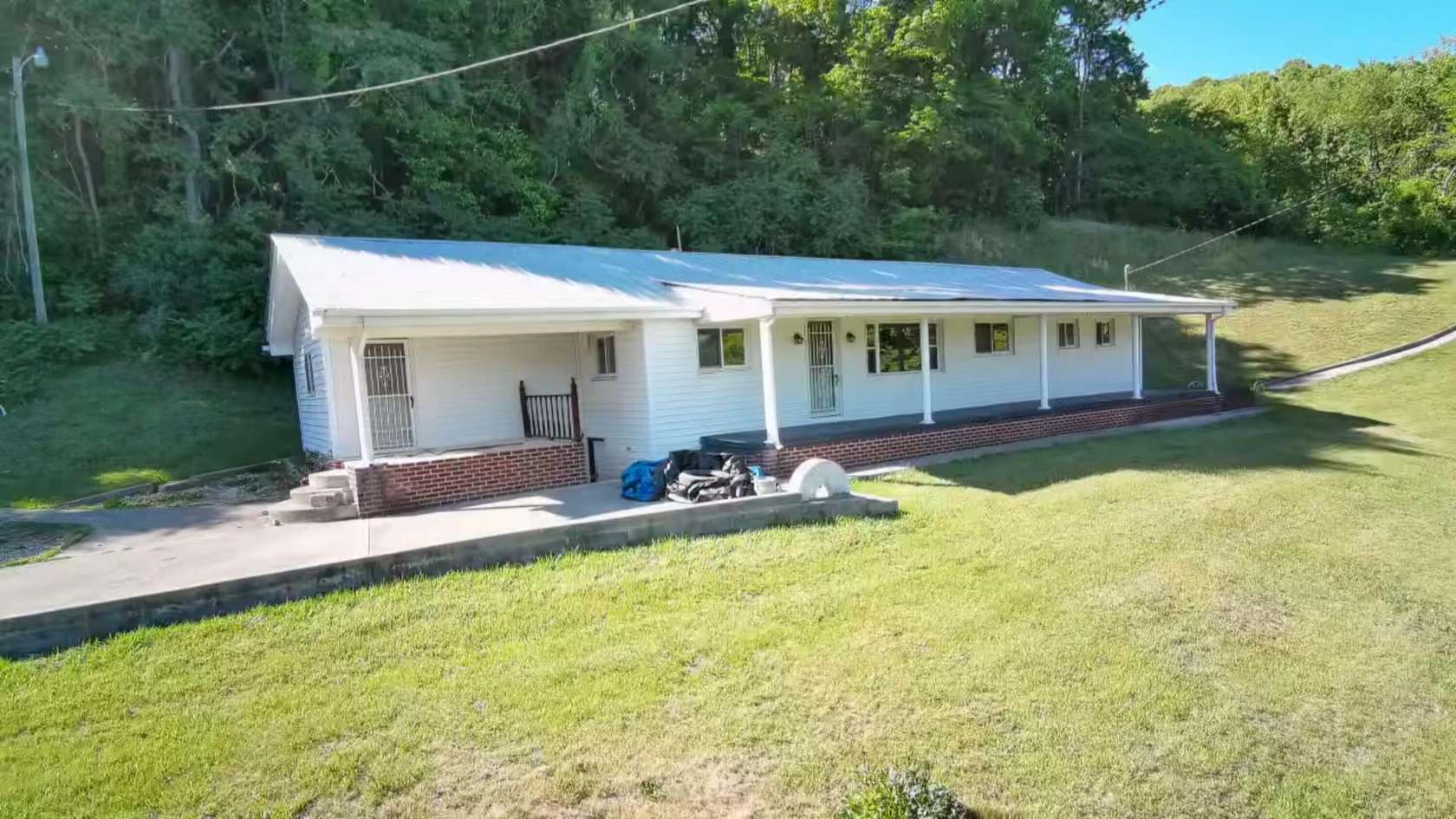 8 Acres of Land with Home for Sale in Narrows, Virginia