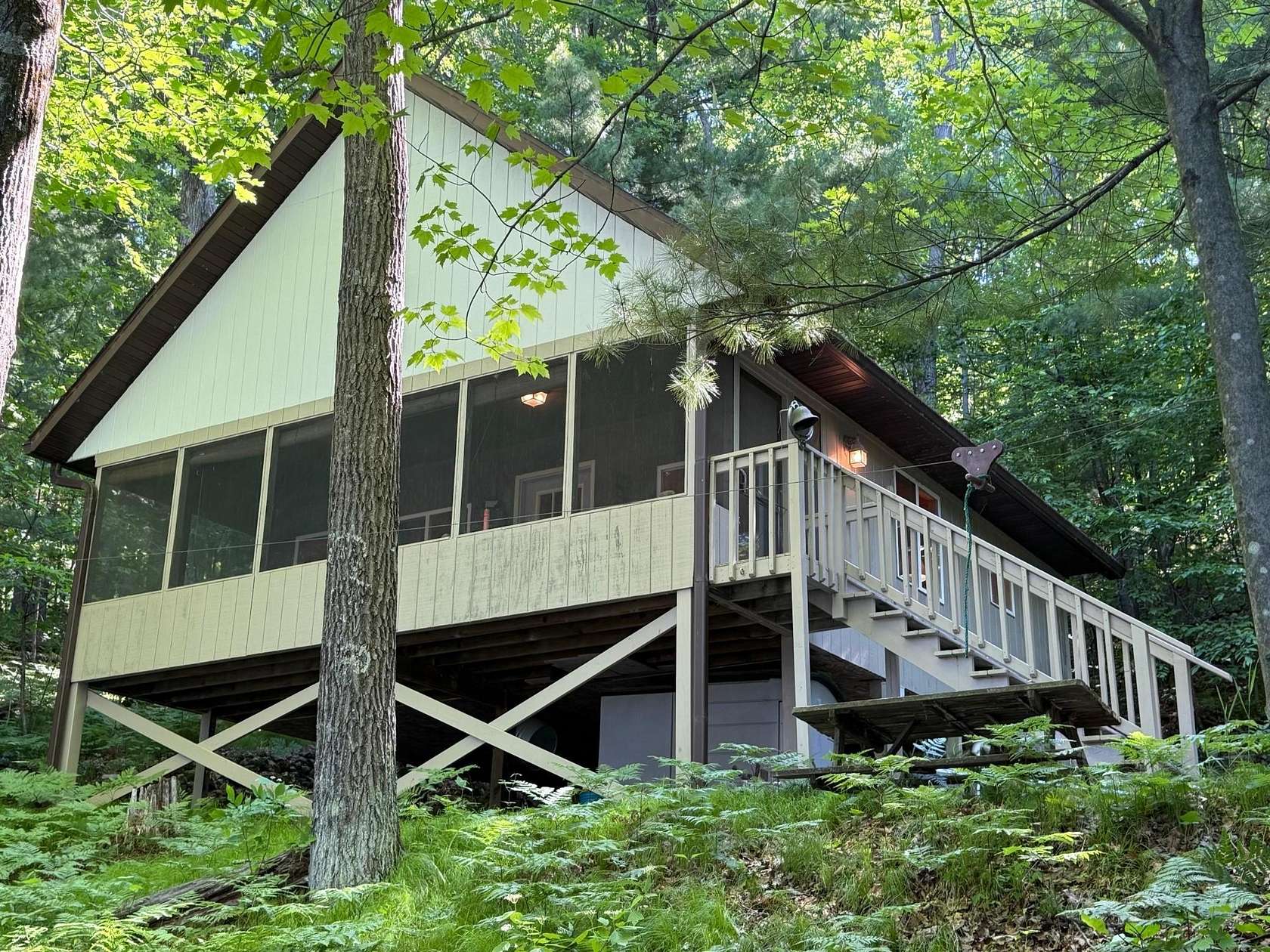 9.33 Acres of Land with Home for Sale in Barronett Town, Wisconsin