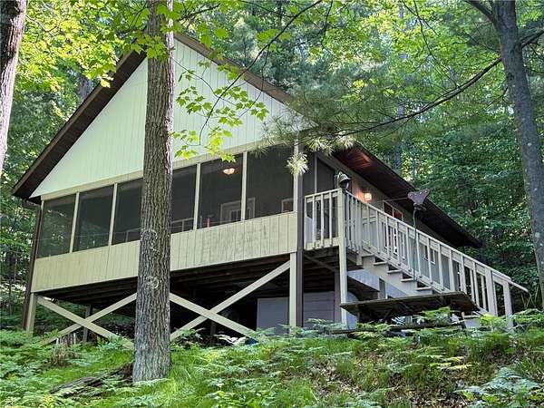 9.33 Acres of Land with Home for Sale in Barronett Town, Wisconsin