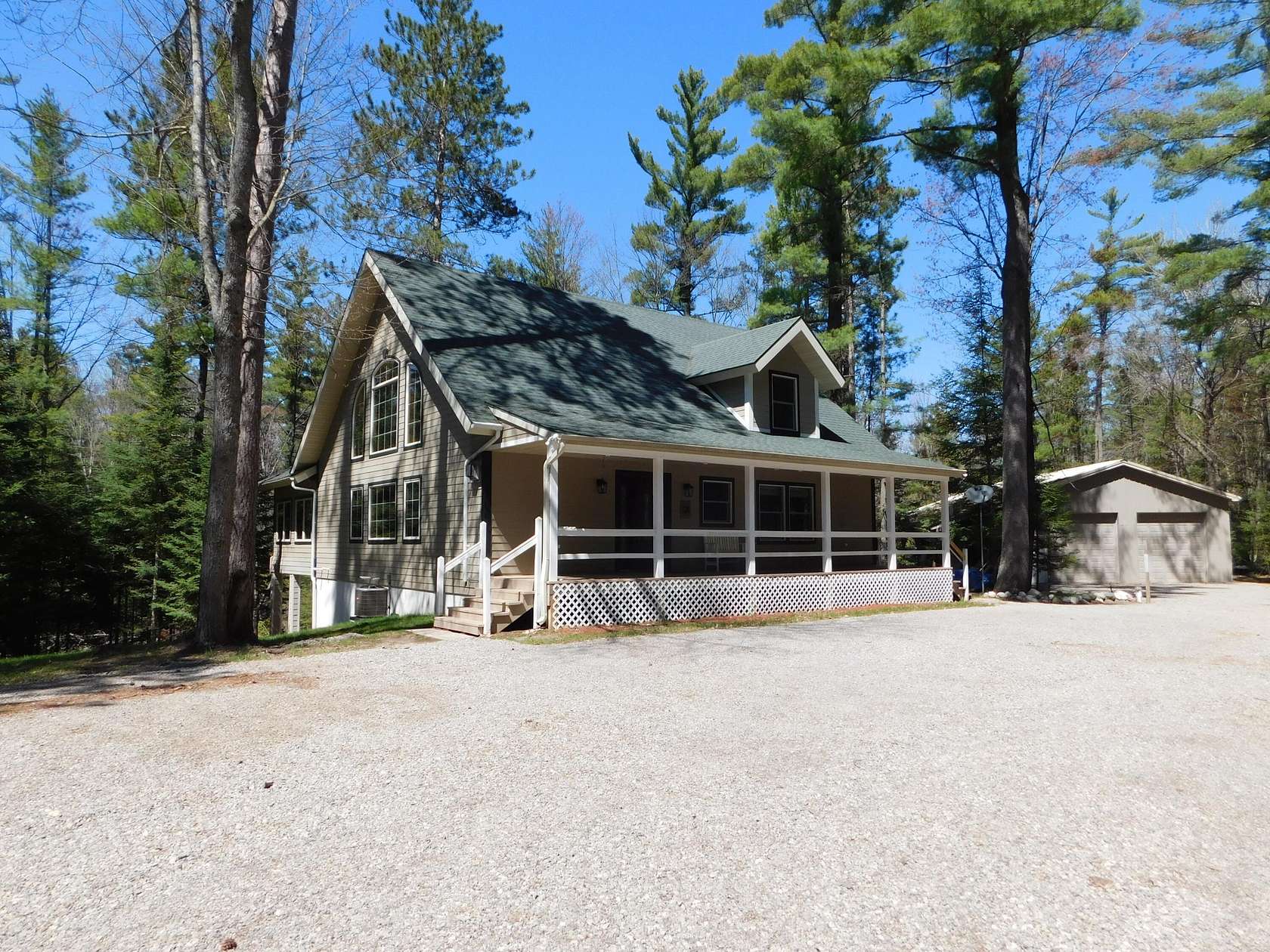 3.75 Acres of Land with Home for Sale in Grayling, Michigan