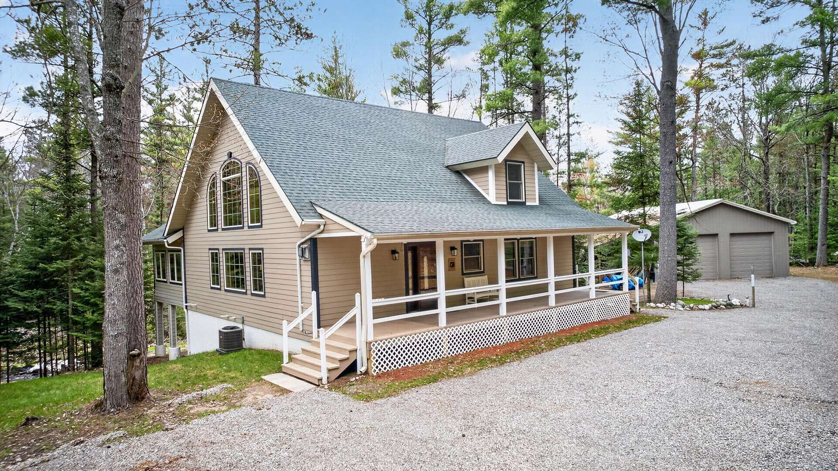 3.75 Acres of Land with Home for Sale in Grayling, Michigan
