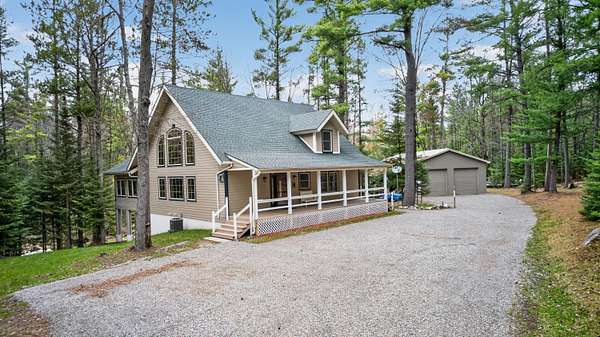 3.75 Acres of Land with Home for Sale in Grayling, Michigan