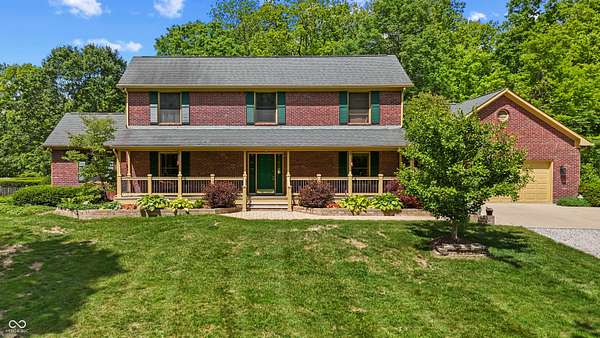 28 Acres of Recreational Land with Home for Sale in Morgantown, Indiana