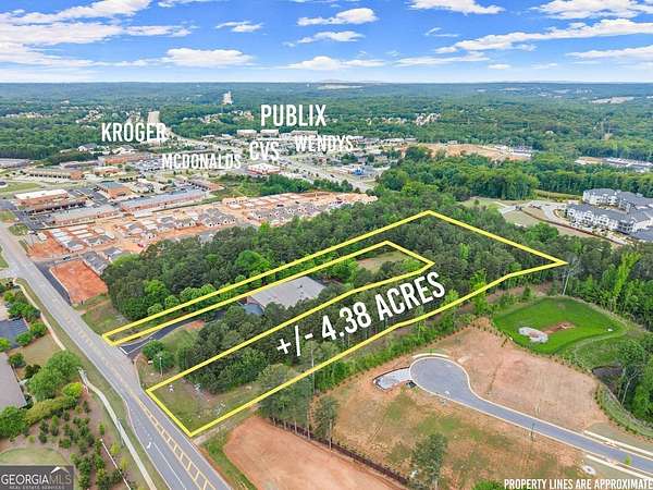 4.36 Acres of Residential Land for Sale in Hoschton, Georgia