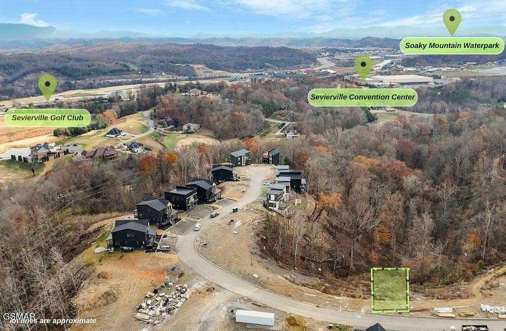 0.06 Acres of Commercial Land for Sale in Sevierville, Tennessee