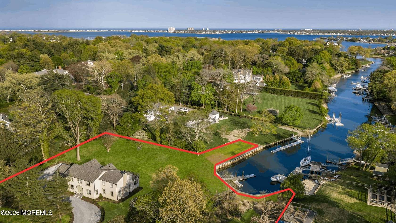 1.5 Acres of Land with Home for Sale in Rumson, New Jersey