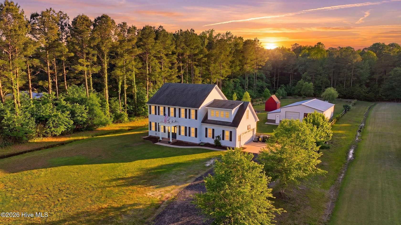 2.73 Acres of Land with Home for Sale in South Mills, North Carolina