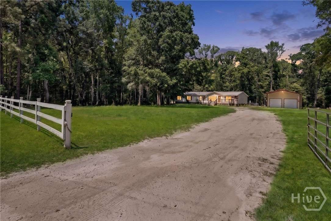 5 Acres of Land with Home for Sale in Bloomingdale, Georgia