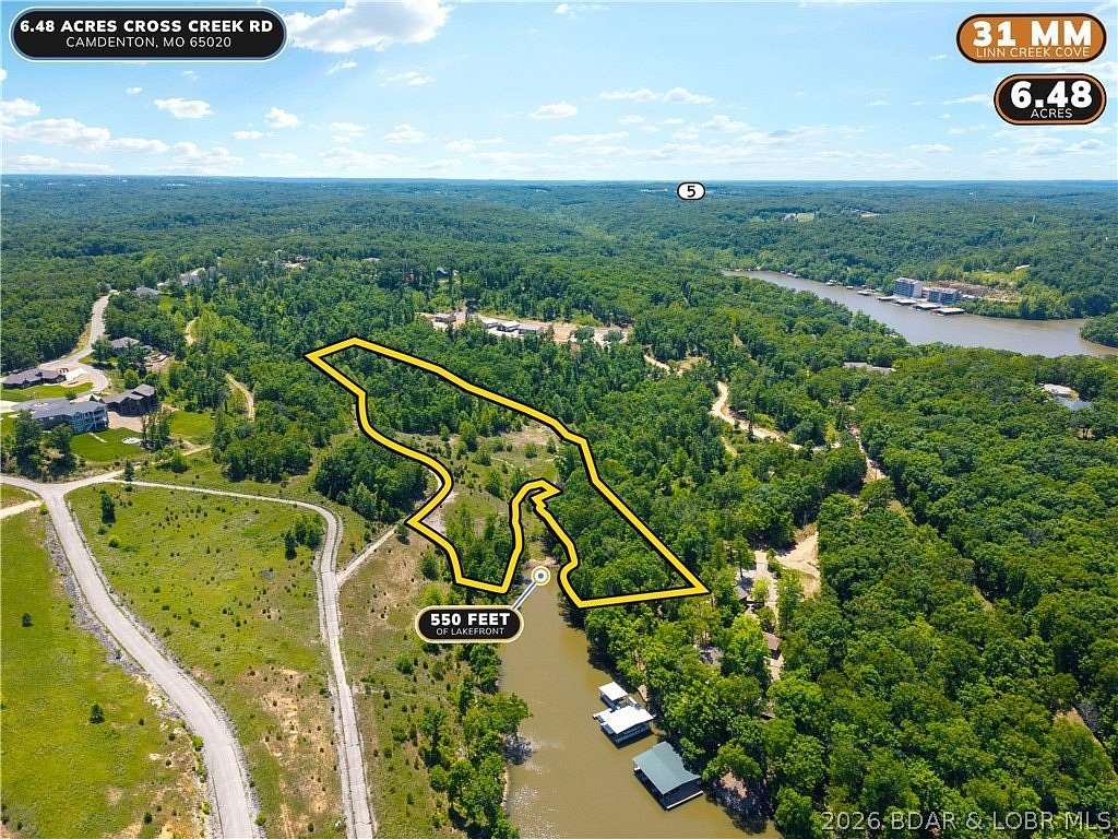 6.48 Acres of Residential Land for Sale in Linn Creek, Missouri