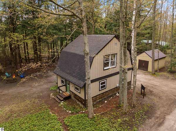 2.45 Acres of Land with Home for Sale in Frankfort, Michigan