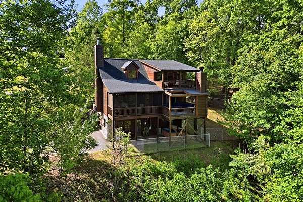 3 Acres of Land with Home for Sale in Blue Ridge, Georgia