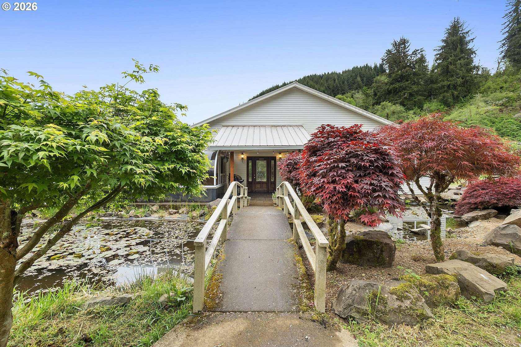 39.3 Acres of Recreational Land with Home for Sale in Hebo, Oregon