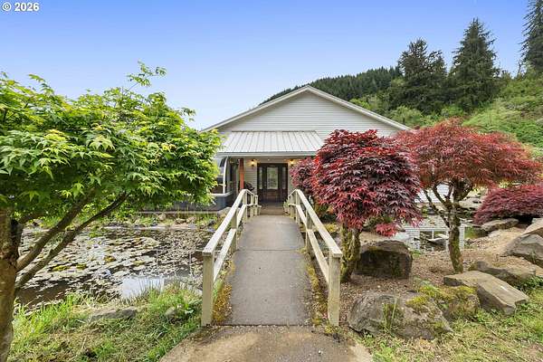 39.3 Acres of Recreational Land with Home for Sale in Hebo, Oregon